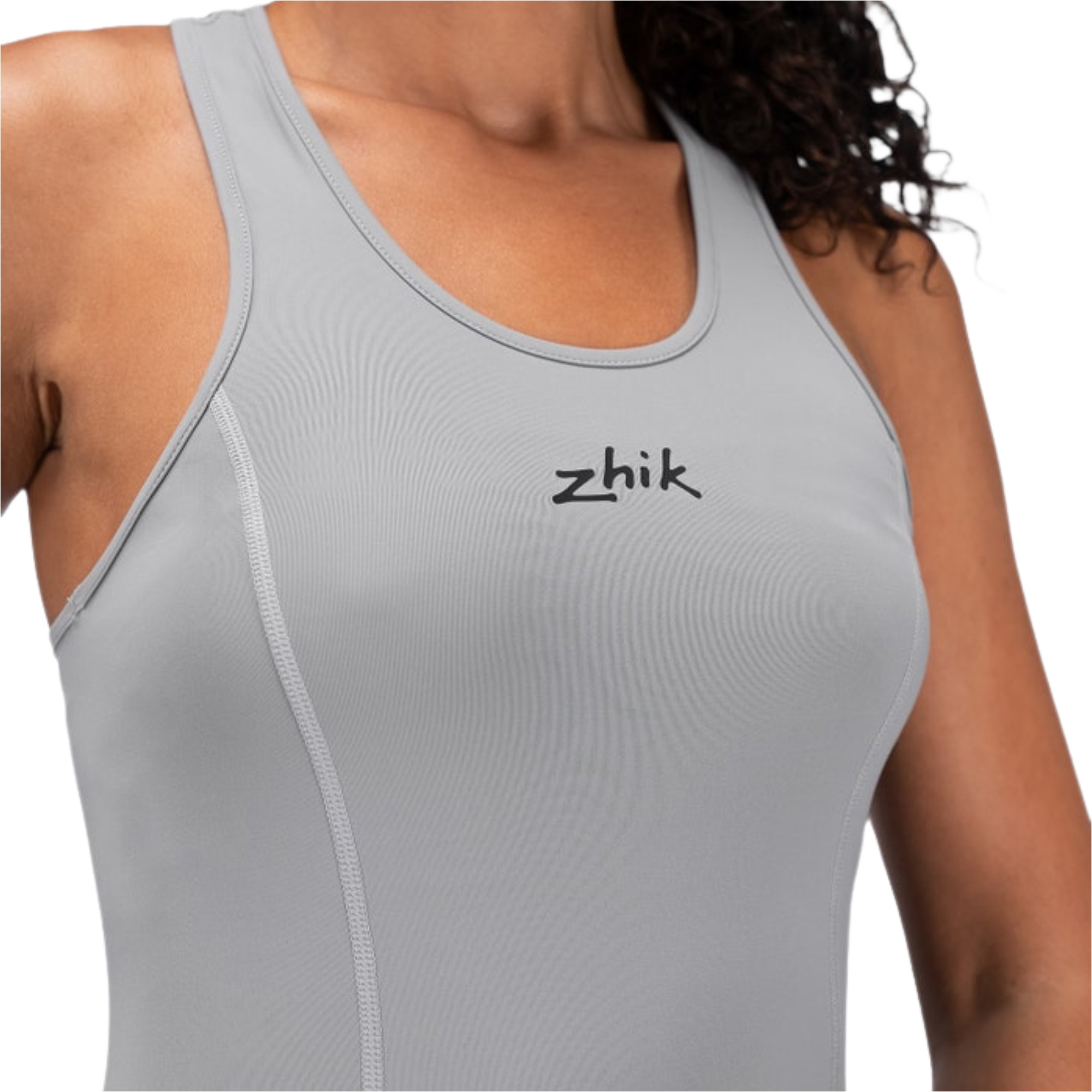 2026 Zhik Womens Eco Spandex LT Race Singlet VST-0140 - Platinum